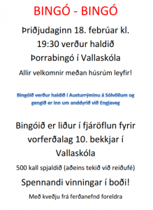 Ljósmynd: Vallaskóli 2014.